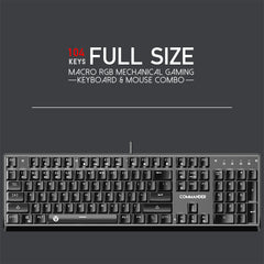 FANTECH MVP-862 Commander Mechanical Gaming Keyboard & Mouse