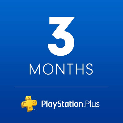 Playstation Plus: 3 Month Membership USA