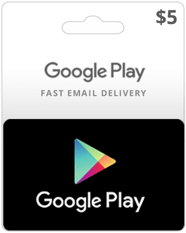 $5 USA GOOGLE PLAY CARD