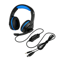 Cosmic Byte H3 Gaming Headphone with Mic for PC, Laptops, Mobiles, PS4, Xbox One (Blue)