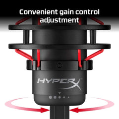 HyperX QuadCast – Micrófono de condensador USB para juegos