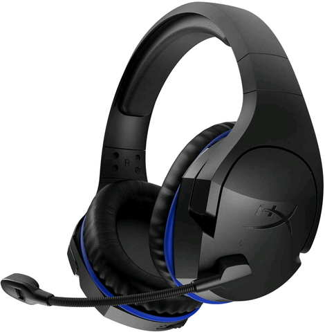 HyperX Cloud Stinger Wireless – Gaming Headset with Long Lasting Battery up to 17 Hours of Use, Immersive In-Game Audio, Noise Cancelling Microphone, Comfortable Memory Foam, and Designed for PS4