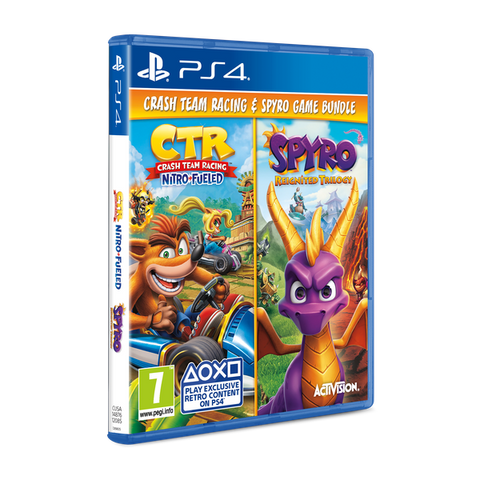 Crash Team Racing: Nitro Fueled & Spyro: Reignited Trilogy (Bundle) (PS4)