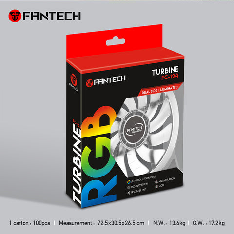 FANTECH FC-124 Dual Side Illuminated Turbine

 