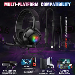 onikuma K19 / PC / PS4 RGB HEADSET