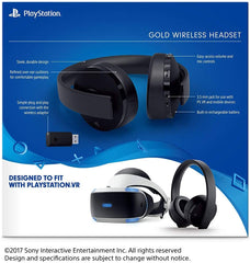 Sony PlayStation Gold Wireless Headset 7.1 Surround Sound PS4