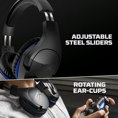 HyperX Cloud Stinger Wireless – Gaming Headset with Long Lasting Battery up to 17 Hours of Use, Immersive In-Game Audio, Noise Cancelling Microphone, Comfortable Memory Foam, and Designed for PS4