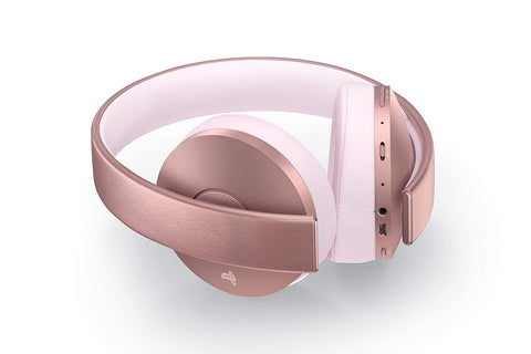 PlayStation Gold Wireless Headset Rose Gold – PlayStation 4