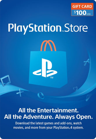 GIFT CARD PlayStation Network – $100 UAE