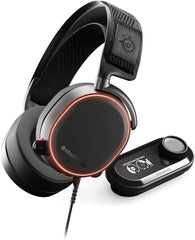 SteelSeries Arctis Pro + GameDAC Wired Gaming Headset – Certified Hi-Res Audio – Dedicated DAC and Amp – for PS5/PS4 and PC – Black