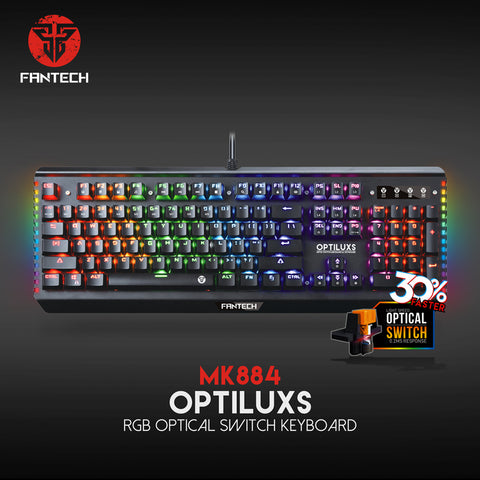 FANTECH MK884 Optiluxs RGB Optical Switch Keyboard