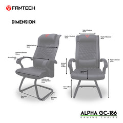 FANTECH ALPHA GC-186 GAMING CHAIR