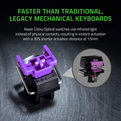 Razer Huntsman Mini 60% Clicky Optical Switches – Mercury