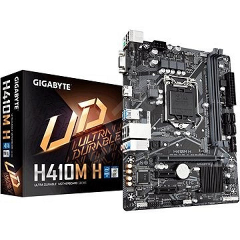 GIGABYTE H410M H V2 , Intel H410 LGA 1200 USB 3.1 M.2 Motherboard