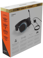 SteelSeries Arctis 5 – Gaming Headset – RGB Illumination – DTS Headphone:X v2.0 Surround for PC and PlayStation 4 – Black [2019 Edition]