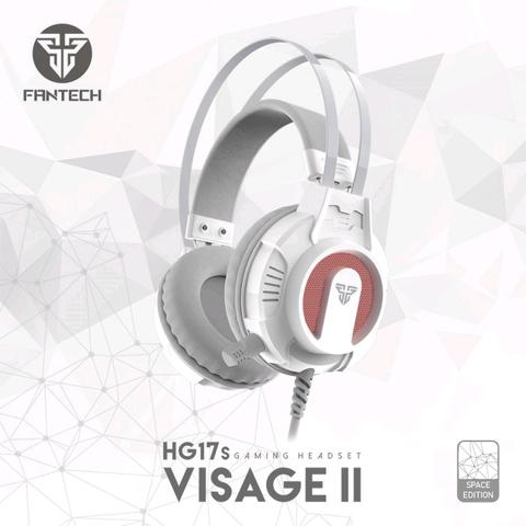 FANTECH HG17S Visage V2 Gaming Headset (White)