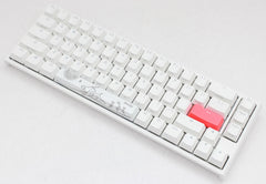 Ducky One 2 SF RGB Pure White RGB LED 65% Double Shot PBT Mechanical Keyboard