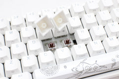Ducky One 2 SF RGB Pure White RGB LED 65% Double Shot PBT Mechanical Keyboard