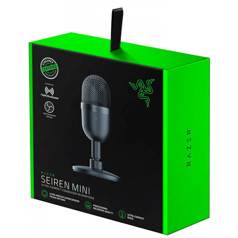 Razer Seiren Mini Ultra-Compact Condenser Microphone (Black)