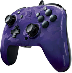 Controller NINTENDO SWITCH PRO Deluxe+ Audio Wired Controller – Purple Camo