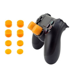 8Pcs Silicone Analog Thumb Stick Joystick Grips For PS4/PS5 Thumb Grip For Sony Playstation 4 PS4 Pro Slim Replacement Parts