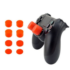 8Pcs Silicone Analog Thumb Stick Joystick Grips For PS4/PS5 Thumb Grip For Sony Playstation 4 PS4 Pro Slim Replacement Parts