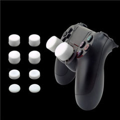 8Pcs Silicone Analog Thumb Stick Joystick Grips For PS4/PS5 Thumb Grip For Sony Playstation 4 PS4 Pro Slim Replacement Parts