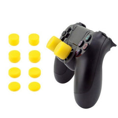 8Pcs Silicone Analog Thumb Stick Joystick Grips For PS4/PS5 Thumb Grip For Sony Playstation 4 PS4 Pro Slim Replacement Parts